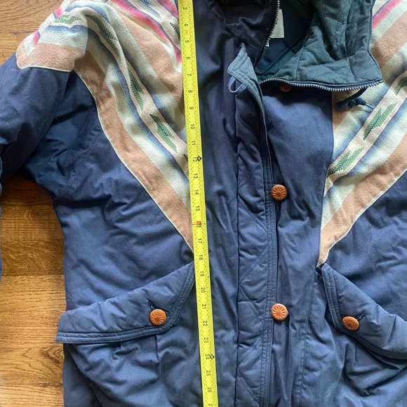 Vintage 90's Mulberry Street Pattern Coat (Waterproof) - Picture 5 of 8